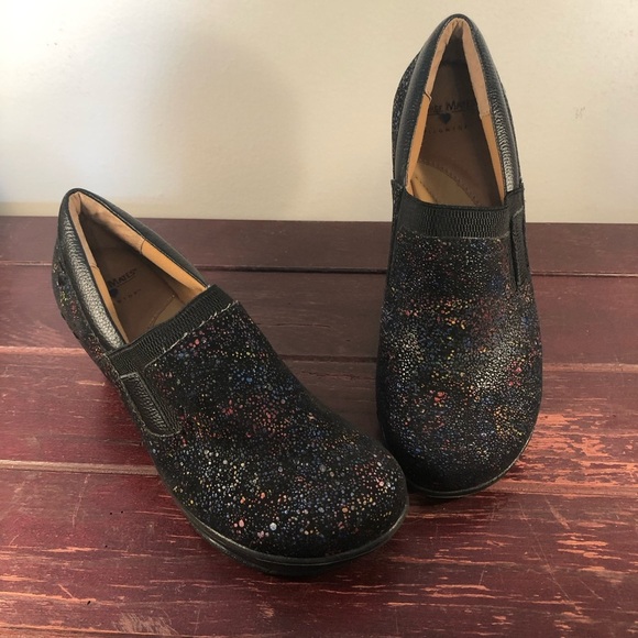 Women's Nurse Mate Cosmic Black Slip On Shoes Size 10W NWOT - Picture 10 of 10